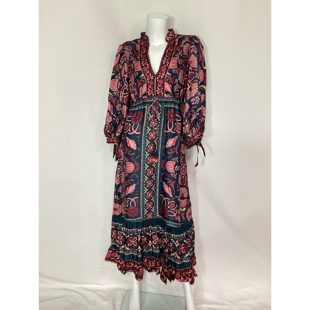 FARM Rio Multicolor Floral Maxi Dress - Picture 2 of 4